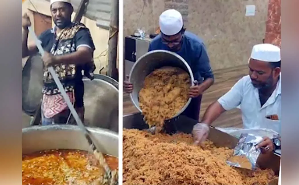 A Muslim family that serves biryani to everyone regardless of religion