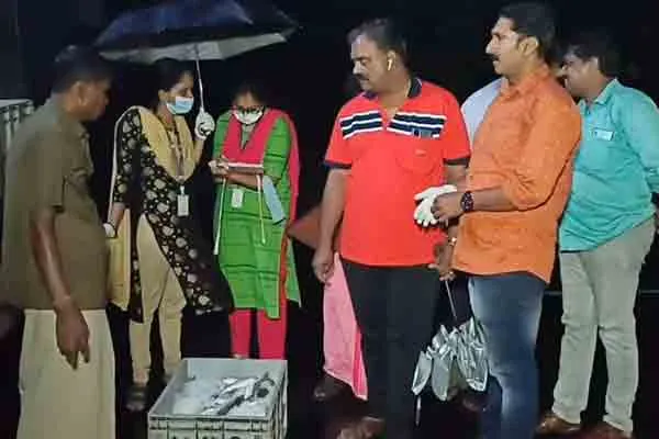 Kerala Food Department destroys 10 tonnes of fish