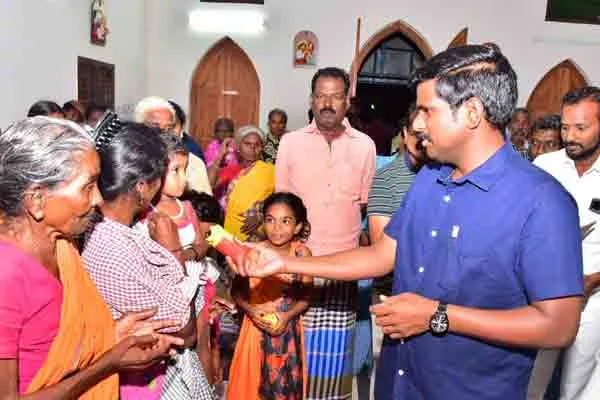 Kollidam river floods! Collector who inspected at midnight!