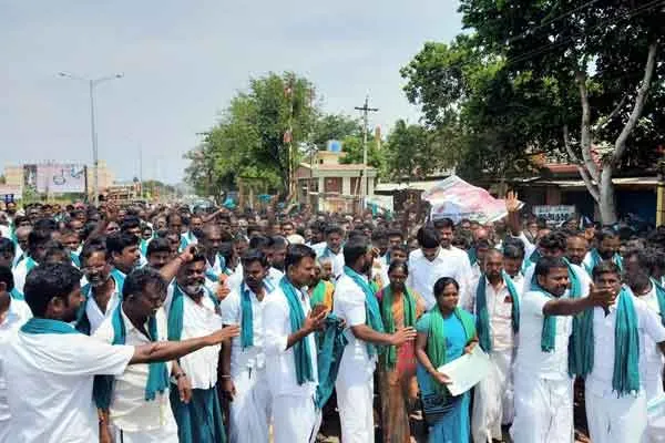 Teni People demand to arrest OPS son  Rabindranath M.P.  
