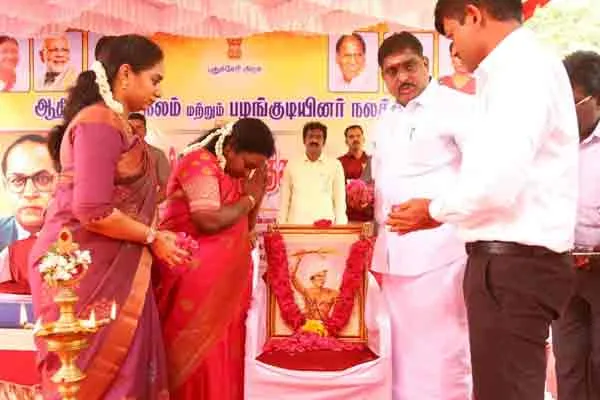 Governor Tamilisai interrupted the minister's speech
