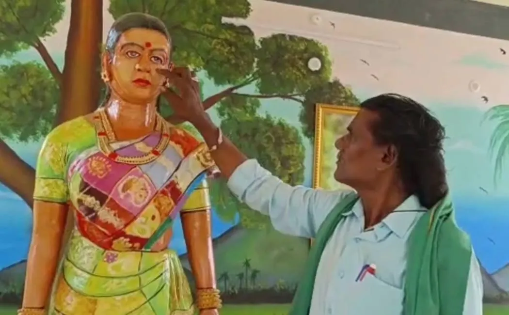  husband who builds a temple for his wife