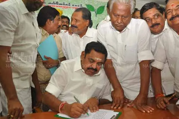 VCK Leader thol Thirumavalavan congrats EPS 