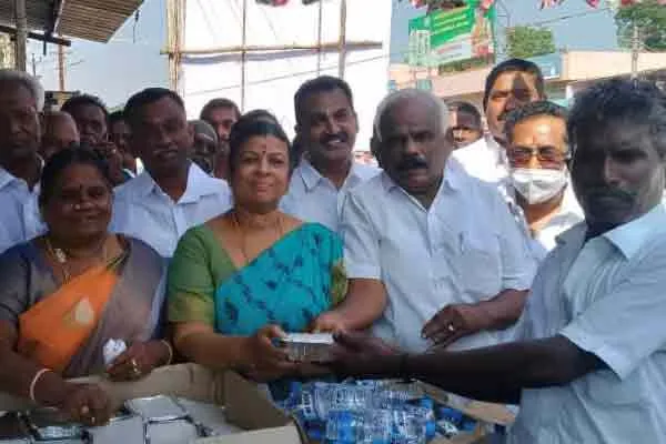 Natham viswanath birthday MLA thenmozhi sekar dindigul 