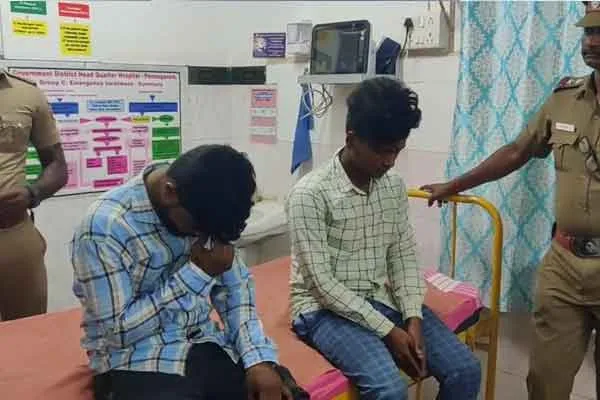 youth arrested in Dharmapuri in fathers friend passes away case 