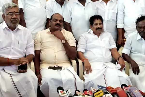 K P Krishnan addressed press 