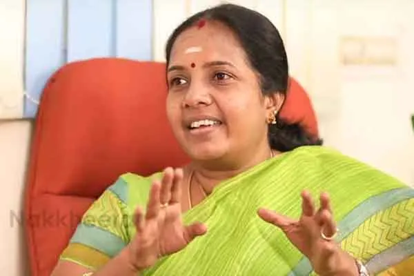 DMK Woman comment to Vanathi Srinivasan MLA's Latest speech 