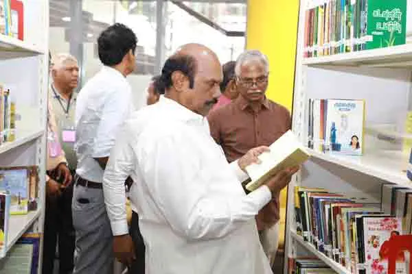 Another sign of Madurai; Kalaignar Century library 