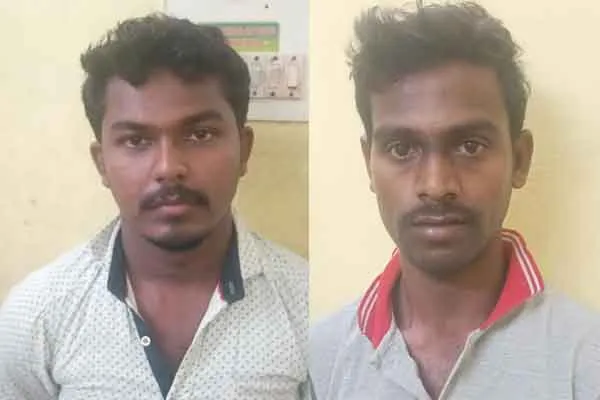 Ranipet police arrested two people 