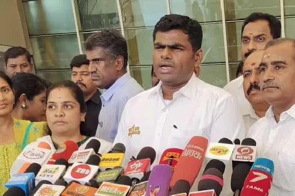 Rajendra Balaji  spoke; Annamalai's reaction