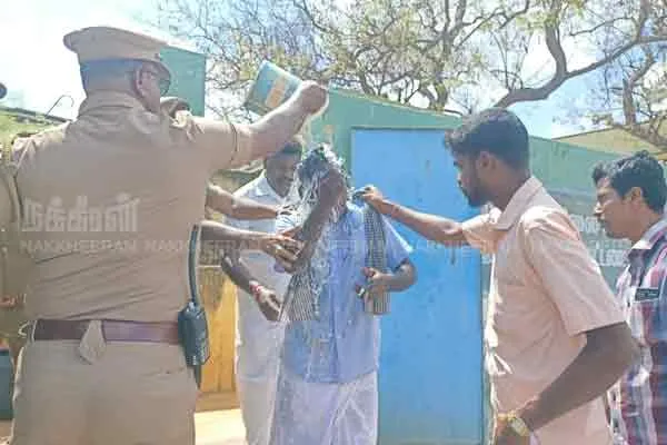 ADMK members demanding to change aranthangi admk candidate 