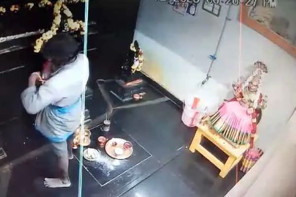 theft inside temple near vellore 