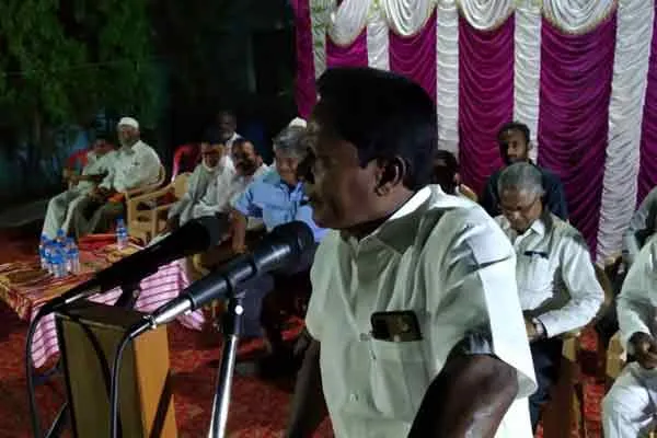 Anand Srinivasan  election campaign for dmk in salem 