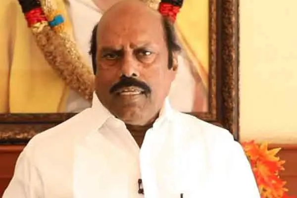 E V Velu moved to senji for election campaign with mk stalin 