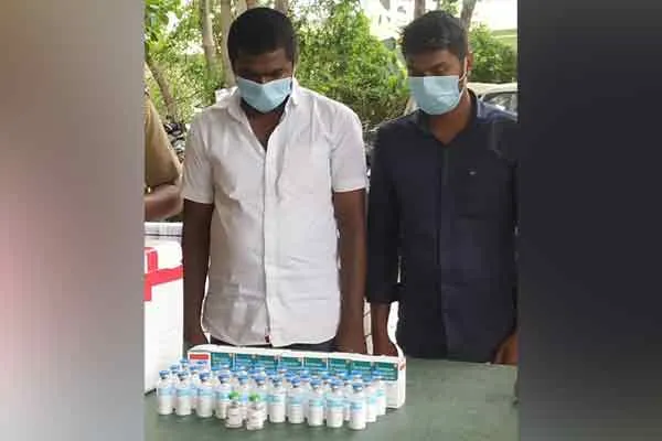 Remdesier Medicine at Black Market police caught two tuticorin
