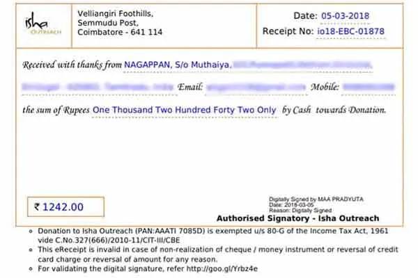 Isha Foundation involved in tax evasion!