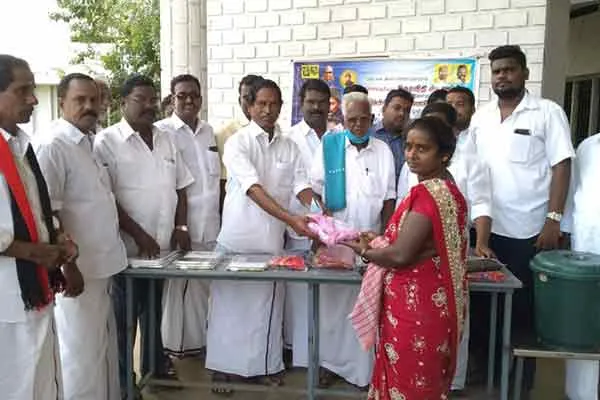 DMK Youth wing Secretary's udhaynithi stalin birthday celebration nagai 