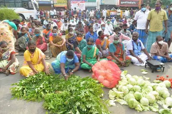  Erode market traders struggle..! Congress MLA who went and spoke in person ..!