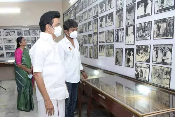 Chief Minister M K Stalin Thirukuvalai visit