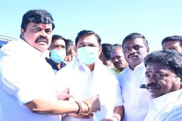 100 percent victory in rural local elections! - ADMK people celebrates  Edappadi Palanisamy visit 