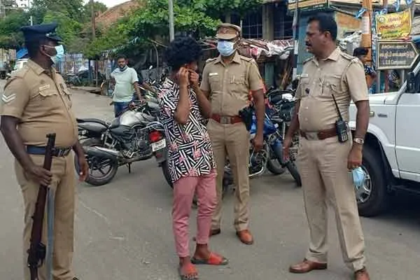 Dindigul District police involved in inspection 
