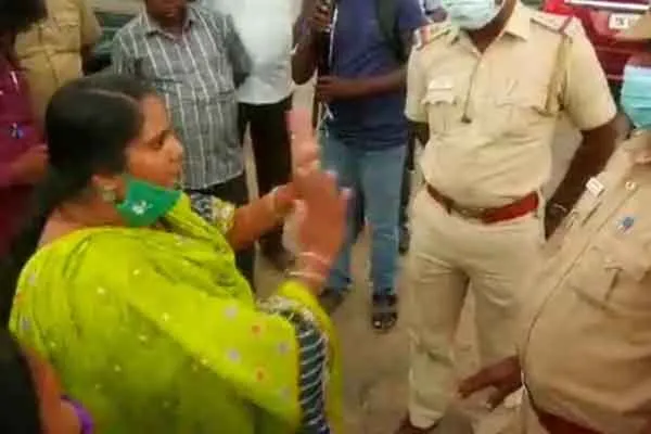 Woman made trouble out of Ajith House 
