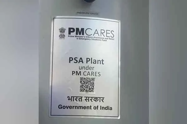 Ravikumar MP Tweet about PM Cares PSA Plant 
