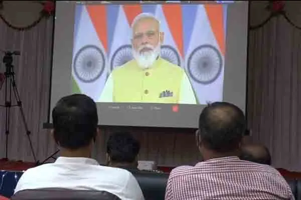  Prime Minister  Inaugurated  Public Sector Private Undertakings!