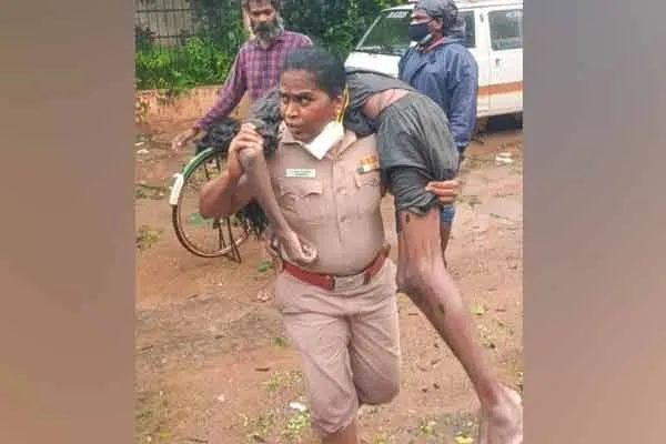 Advocate V Balu written poem to PT Chatram Inspector Rajeswari 