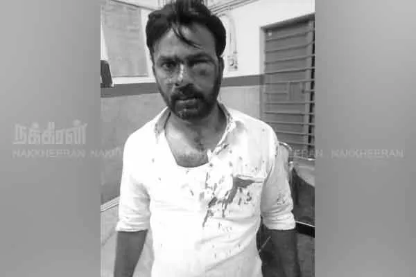 AMMK Memeber who hit ADMK IT wing executive!