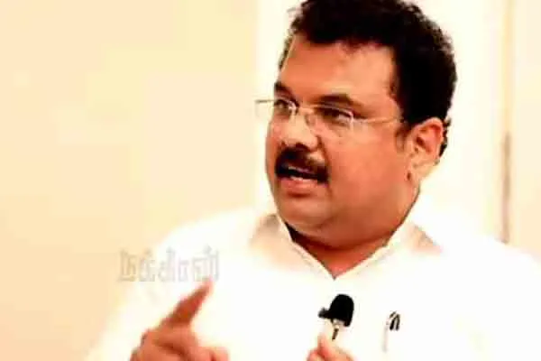 TRB Raja DMK IT Secretary 