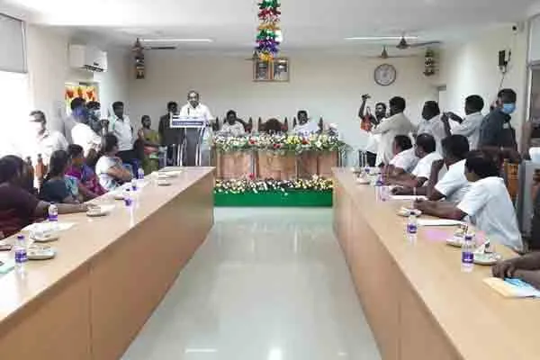 18 acres of land for a long-term problem! Resolution to thank Minister Chakrabarty at City Council meeting!