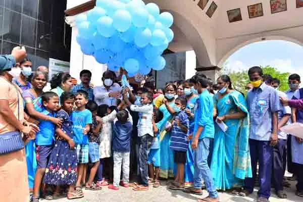 International Autism Day! Pledge accepted at Trichy Collector's Office!