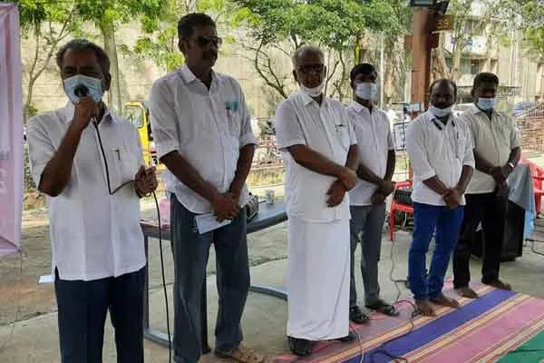 Chidambaram Medical College hostel for medical students locked .. food stop ..!