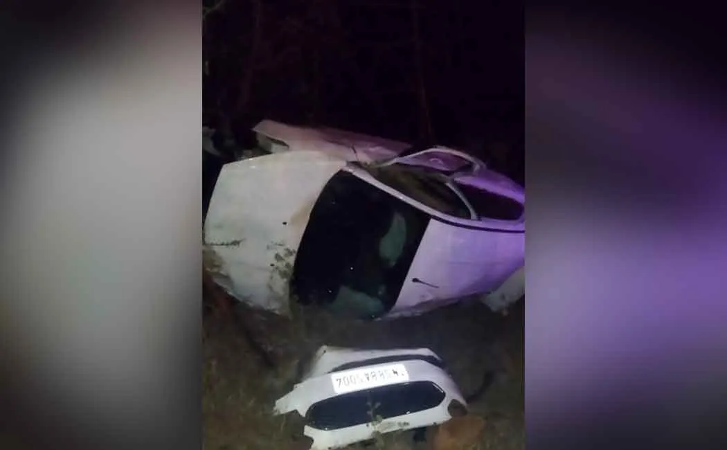 Car Bike accident two passed away in perambalur trichy road 