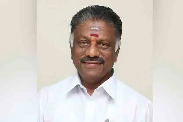 Is O.P.S. moving political steps with O.Raja?