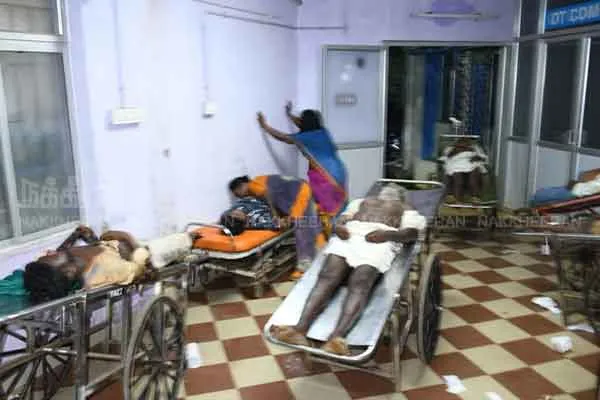 Tanjore appar temple festival 11 passed  away 15 injured 