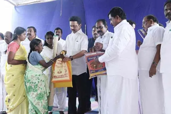 MK Stalin addressed press after visiting mayiladuthurai