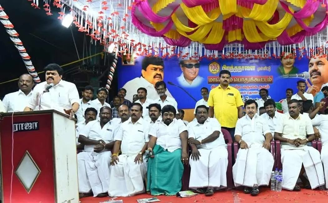 rajendra balaji  Assembly and parliamentary elections can be held together any time
