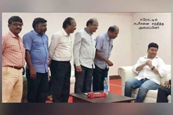 Sabareesan in erode by election 