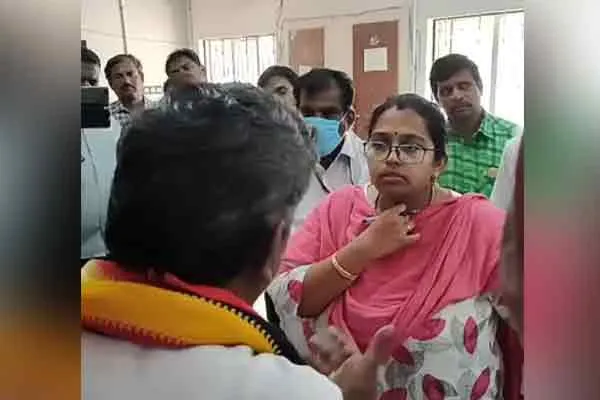 Madurai ammk candidate aathi narayanan doubt about admk minister and thirumagalam candidate R B Udhayakumar 