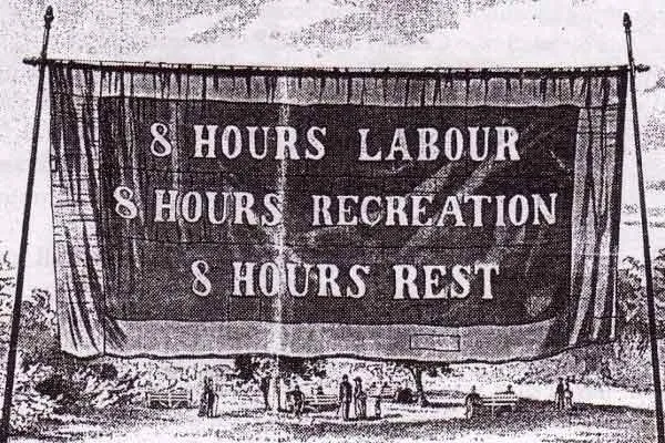How did the eight-hour work come about?