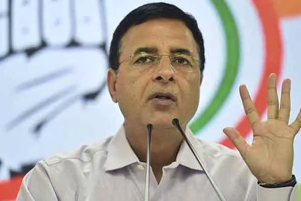 Randeep Singh Surjewala addressed press about Manikant Rathod audio issue 