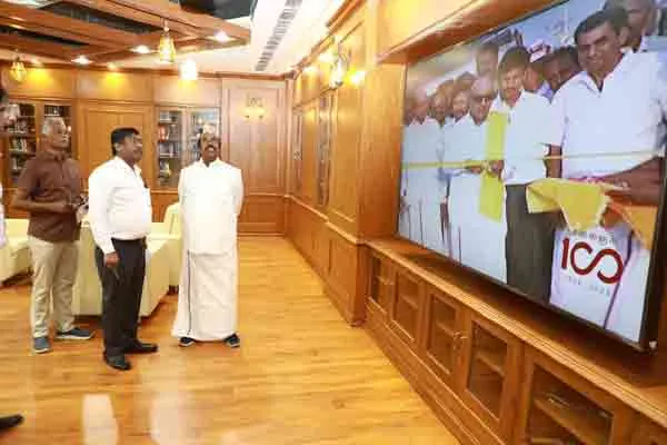 Another sign of Madurai; Kalaignar Century library 