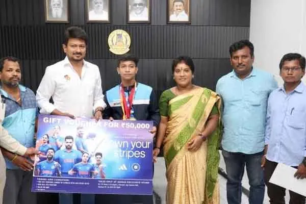 Udayanidhi provided financial support to Tamil Nadu players