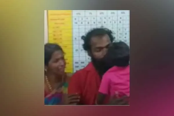 Kidnapped child handed over to parents!