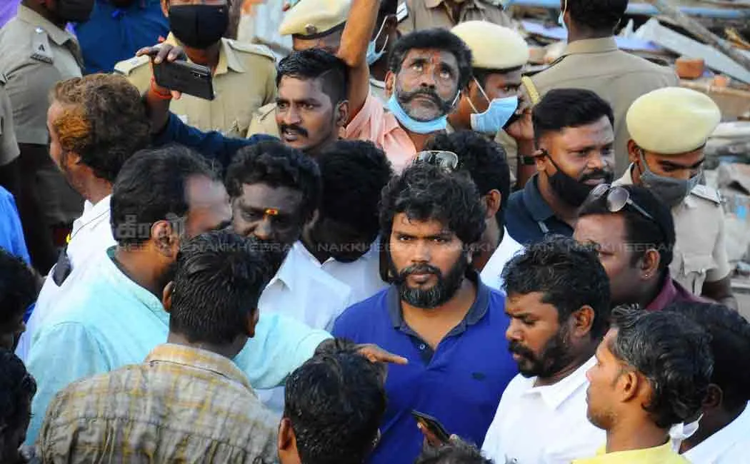 Director P.Ranjith request government in chennai MS Nagar people 