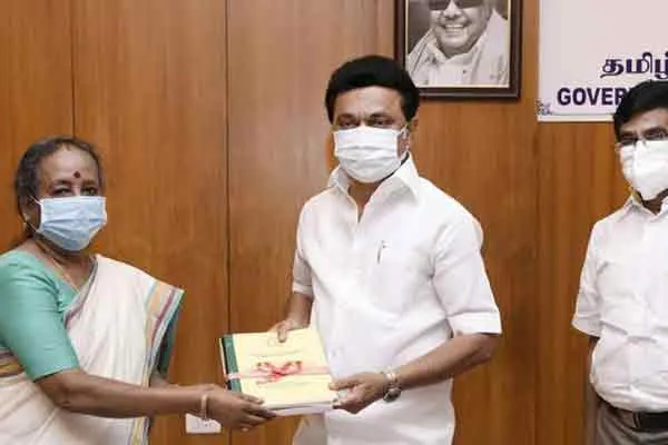 Kanimozhi MP Comment on Aruna Jagadesan commission 