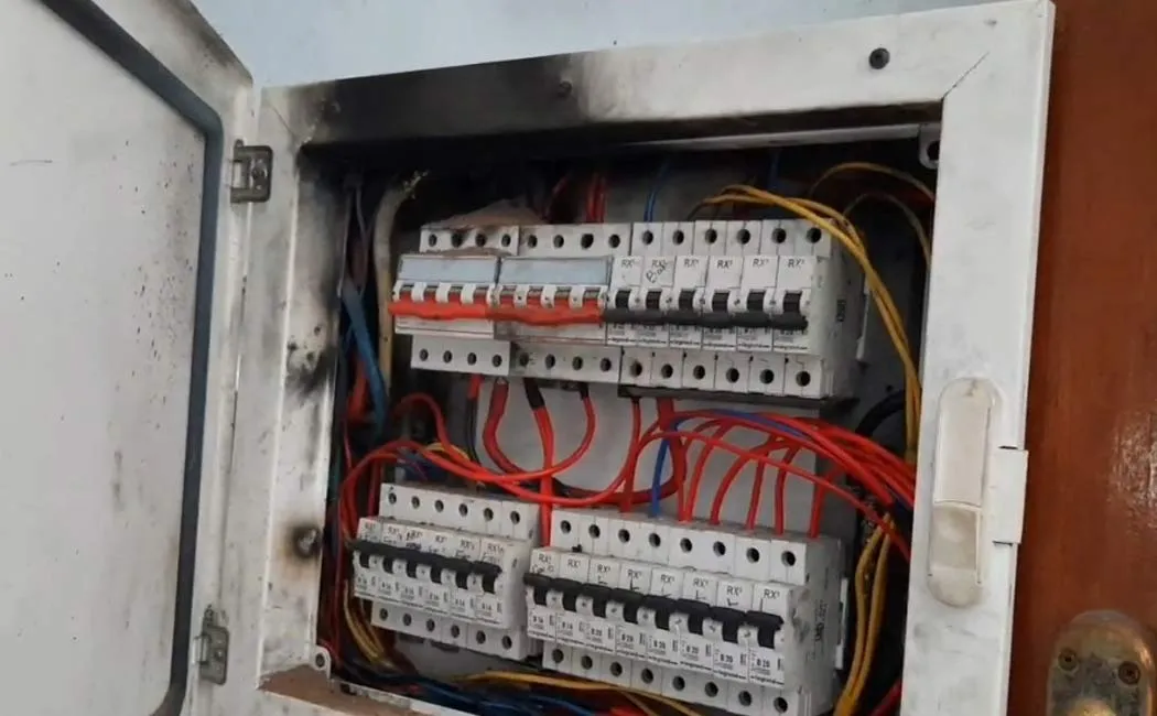 sudden fire broke out in Puducherry satellite-related student session