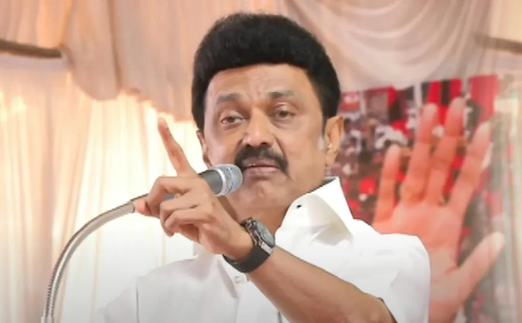 cm stalin said dmk will started tamil people 